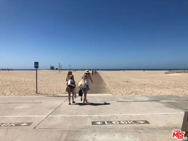 Beach Walkway to Water
