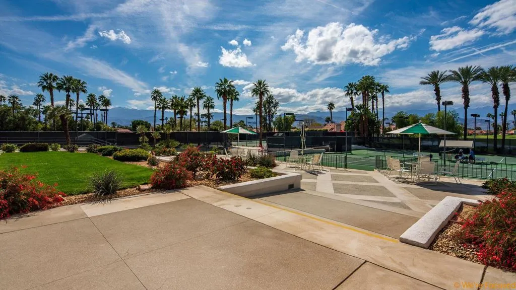 Desert Falls fitness patio Desert Falls fitness patio