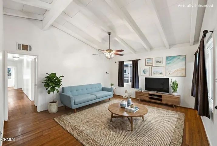 Living Room Virtually Staged