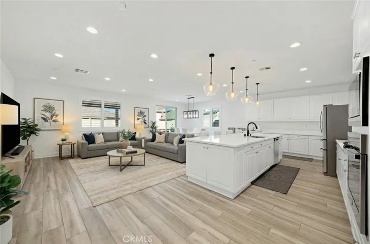 Open and airy floorplan - Virtually Staged