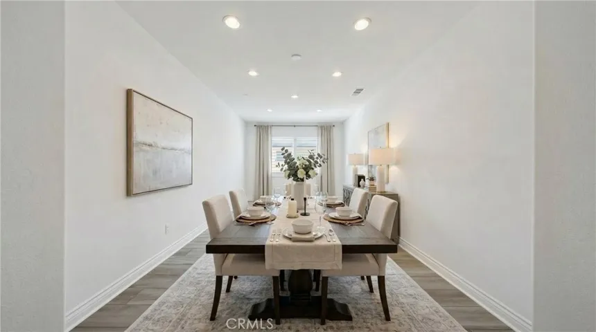 Recessed lighting and shutters - Virtually Staged