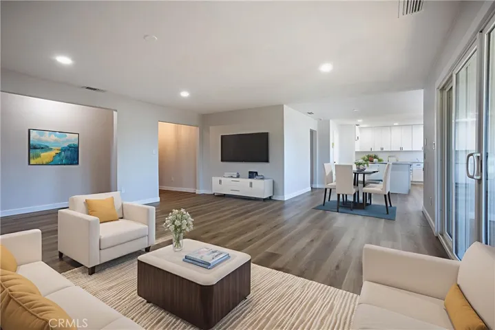 Virtual staging - living room