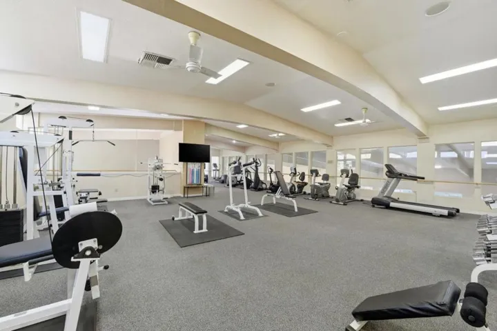 Full work out facility!