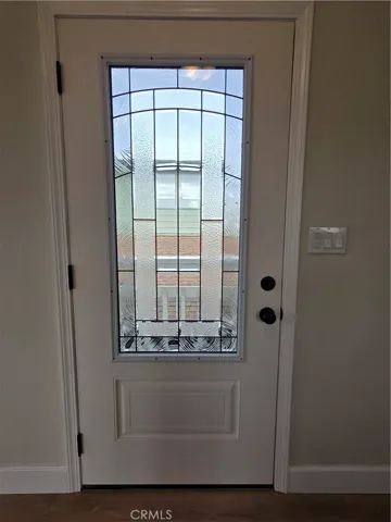 upstairs door to deck