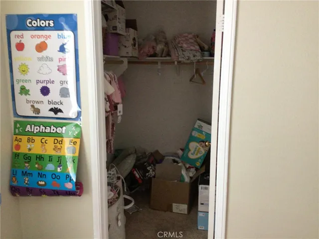 Baby room closet