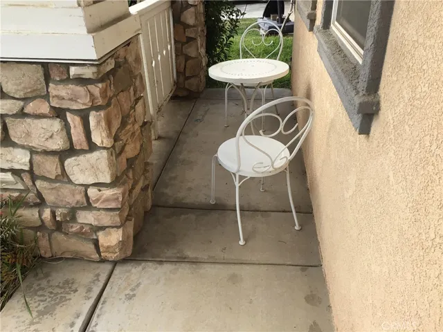 Small patio deck