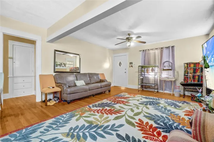 Unit A - living room