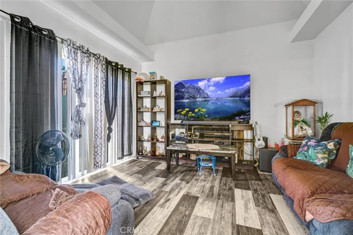 Unit B - living room