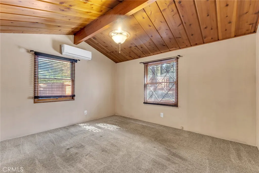 Primary bedroom with energy-efficient heating and cooling

