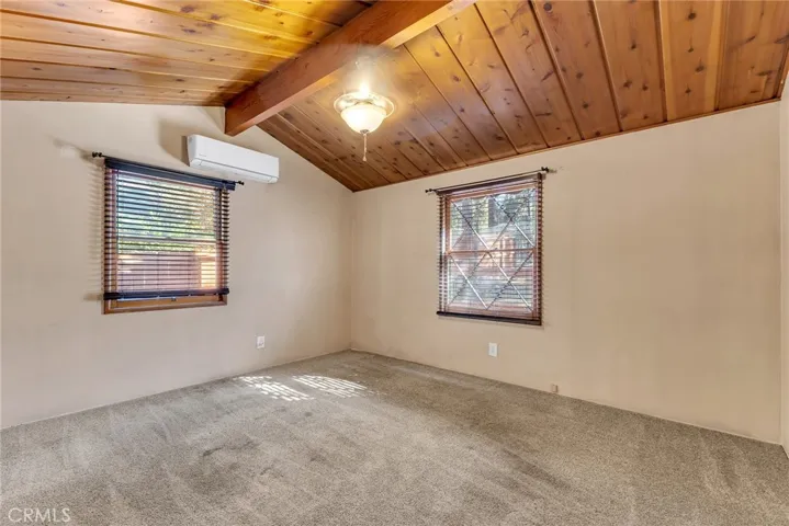 Primary bedroom with energy-efficient heating and cooling
