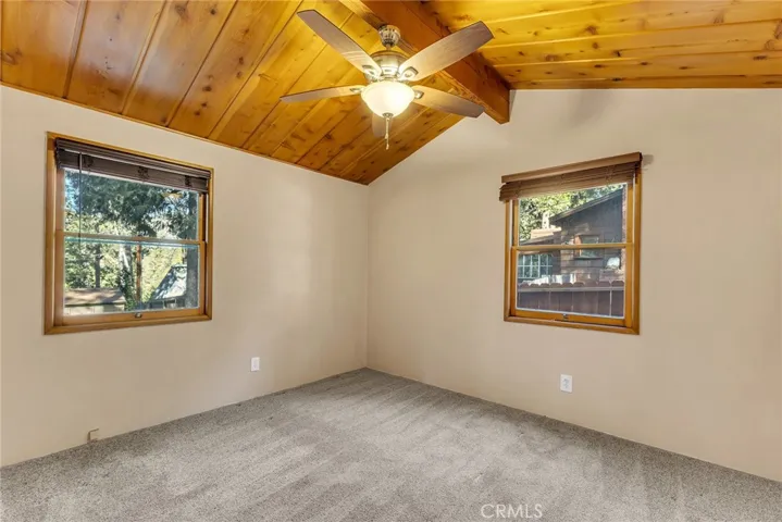 Plenty of light in the bedroom too