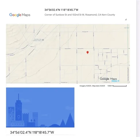 land located at the corner of Sunbow and 102nd street