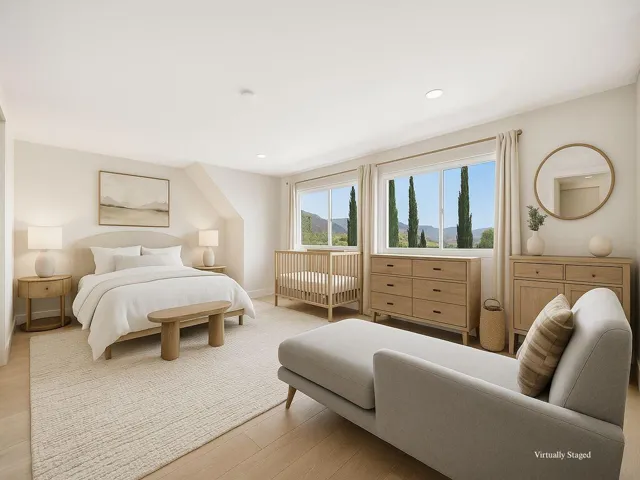 Primary Bedroom Virtually Staged