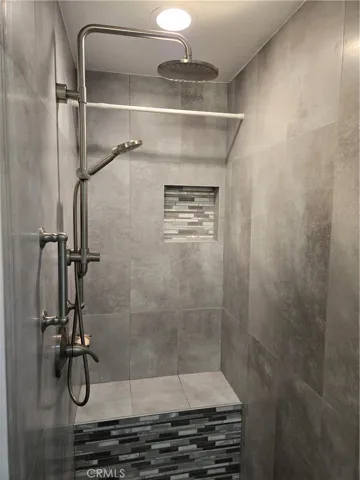 Master shower