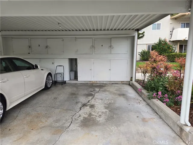 Your own carport with custom storage close to your unit