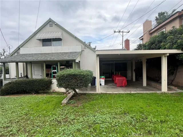 Back of Property & Patio