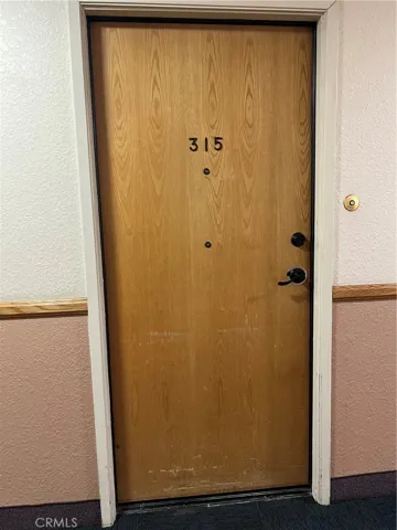 Unit Front Door Entry