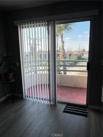 Sliding Glass Door to Patio Deck