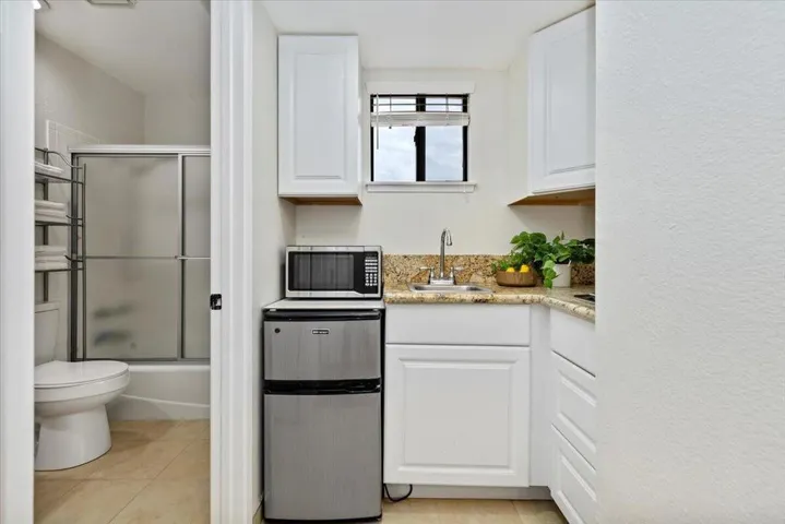 upstairs kitchenette