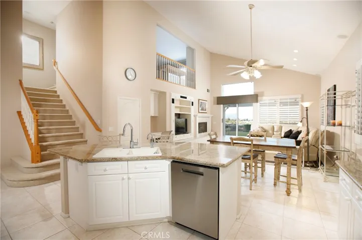View from kitchen