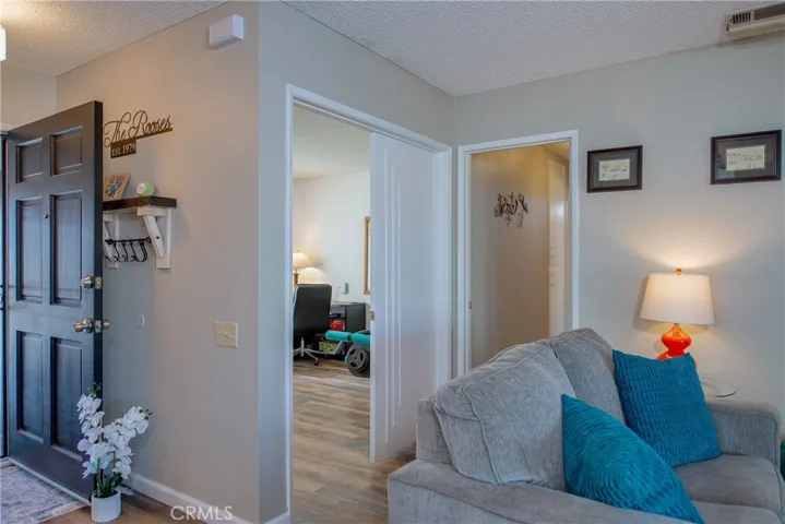 The front bedroom has a double door entry.