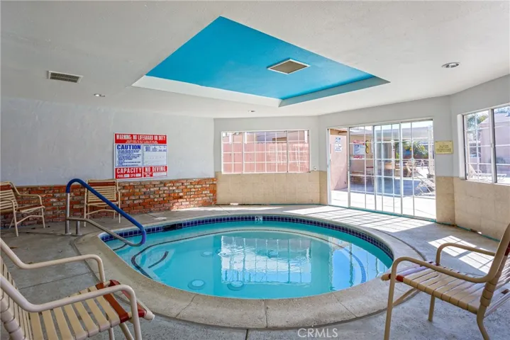 Enclosed jacuzzi