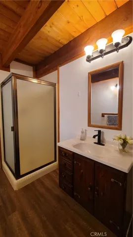 Unit B 1st Floor Bathroom off of Kitchen.