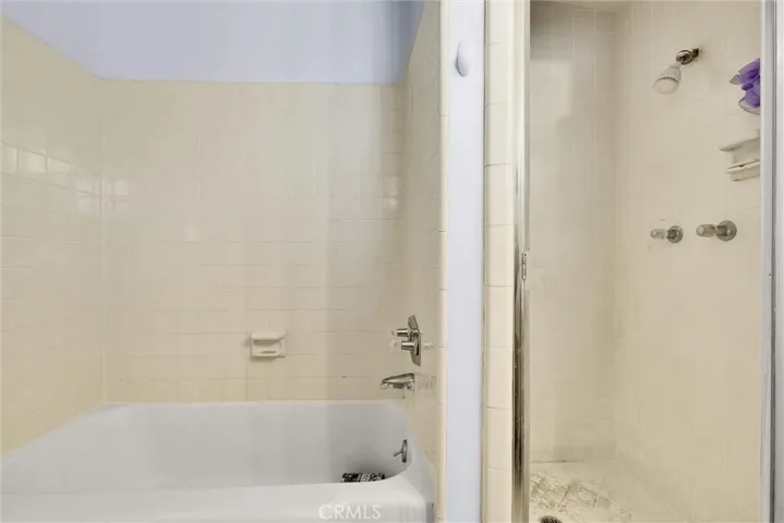 Hallway bathroom