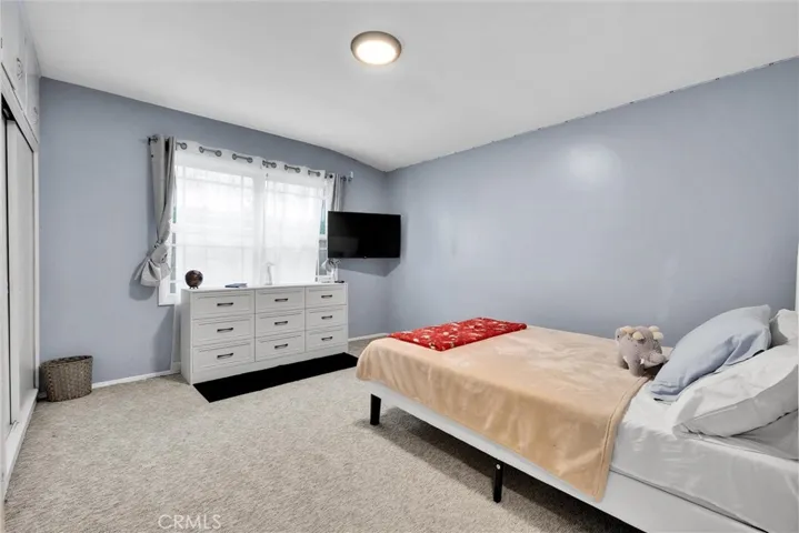 Bedroom one with ample closet space.