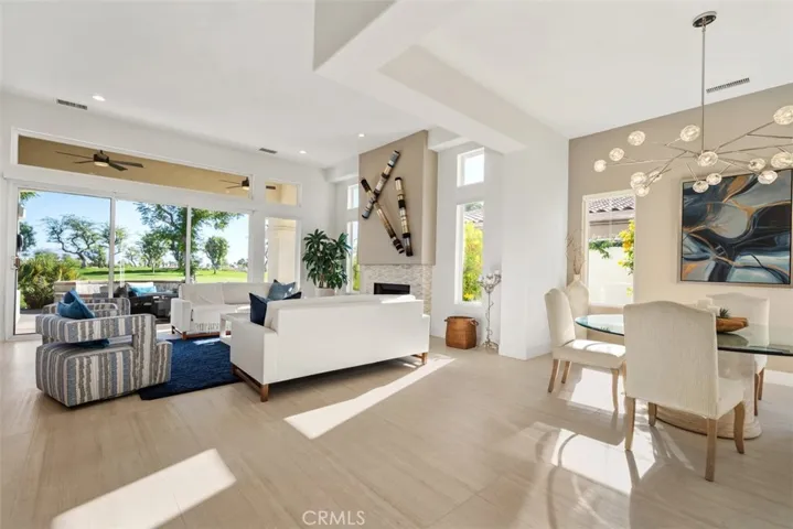 Living and Dining rooms