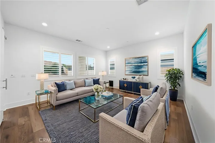 Family room - staged
