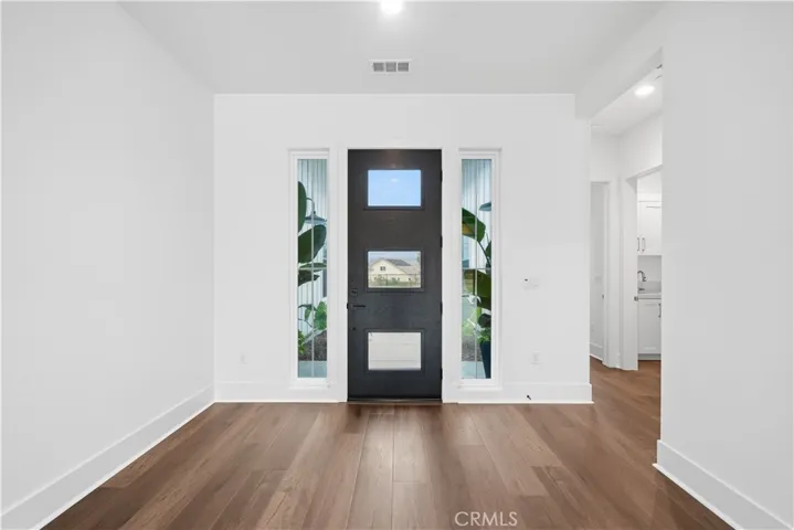 Tons of natural light in the entry