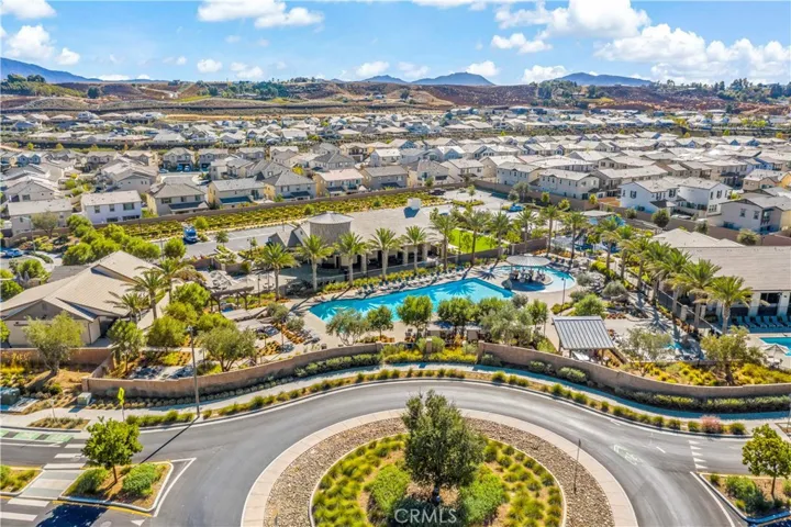 Aerial of community club house