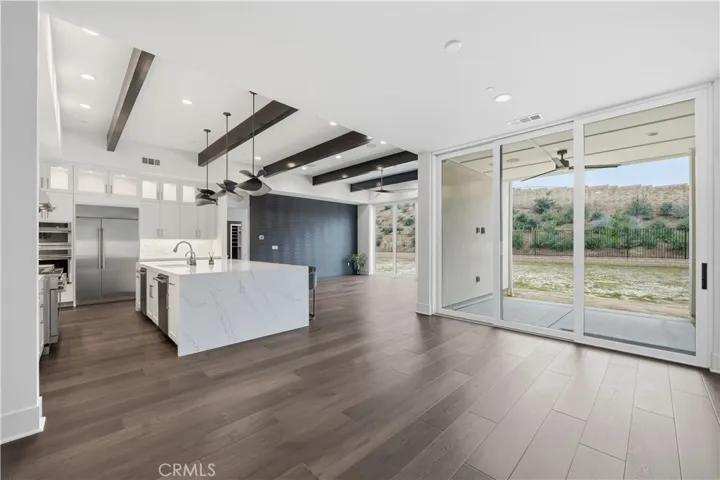 Tons of natural light with dining room opening up to the covered patio