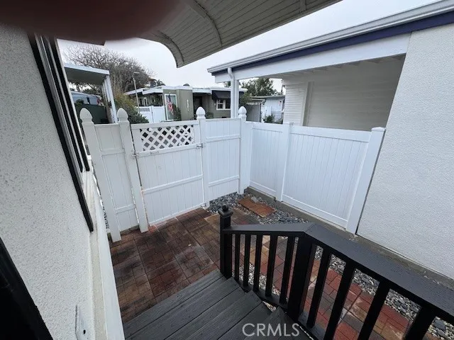 Entry gate to the front door