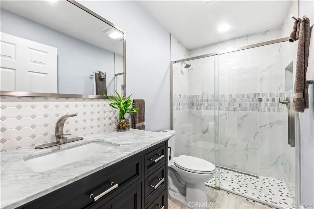Bathroom off den
