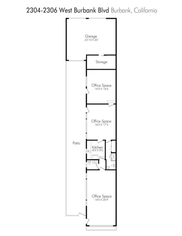 2304 2306 W Burbank Boulevard, Burbank, California 91506