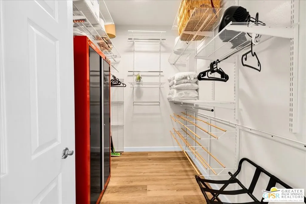 Primary bedroom closet