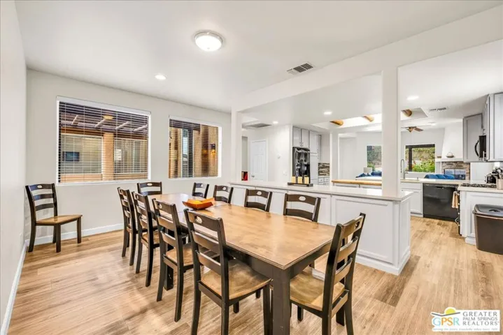 Dining area