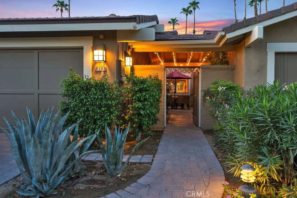 Inviting Paved Entry