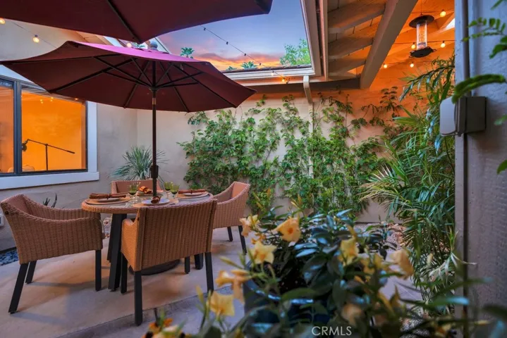 Very quaint and private courtyard