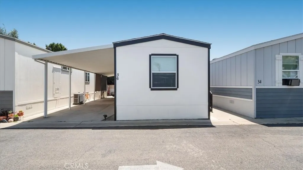 Front of House and Carport