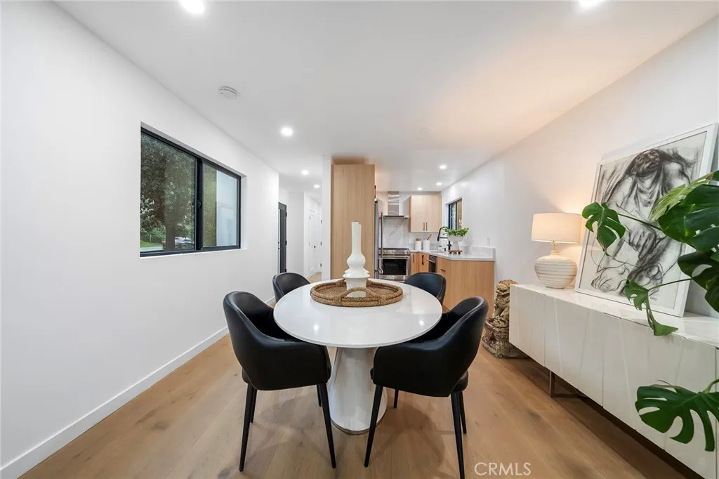2225 Shoredale dining area situated between living and the kitchen. Everything you see has been updated and never lived in. Enjoy your new home.
