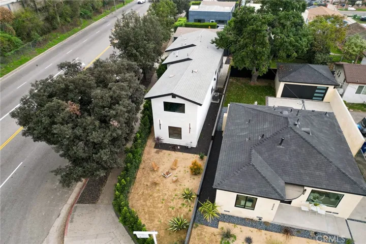 Aerial of both units.