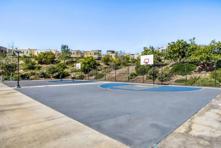 Basketball half court