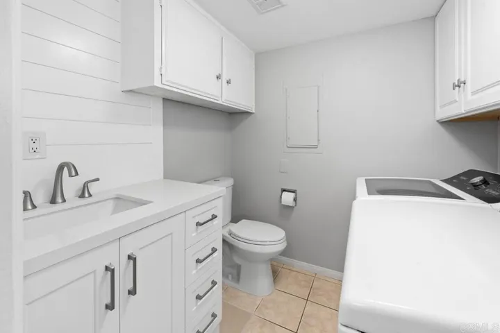 Combo - Laundry Room and 1/2 Bath off Kitchen
