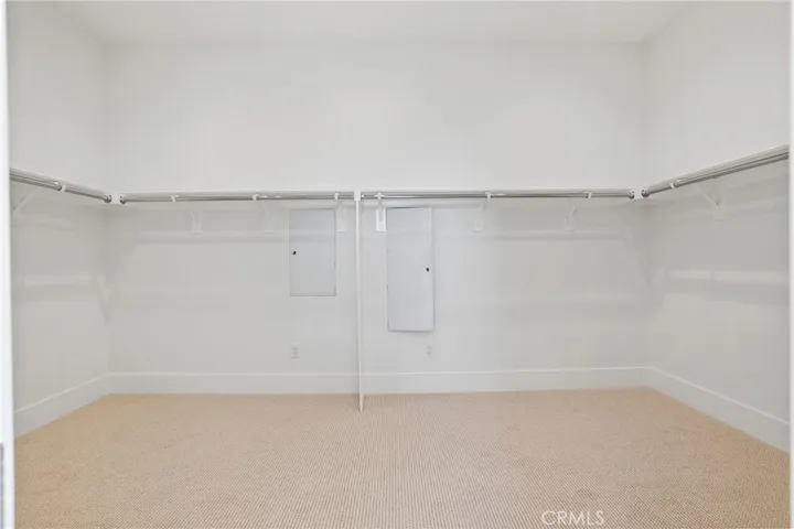 Two huge walk-in closets in Primary