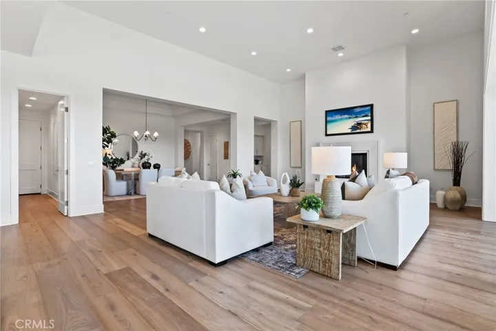 great room with fireplace