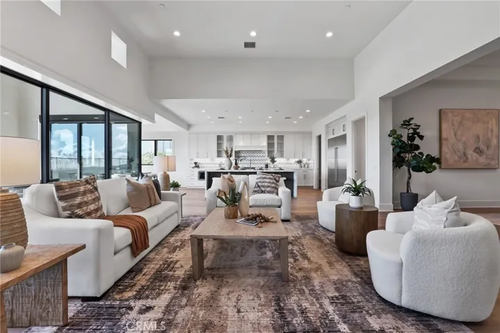 great room with fireplace