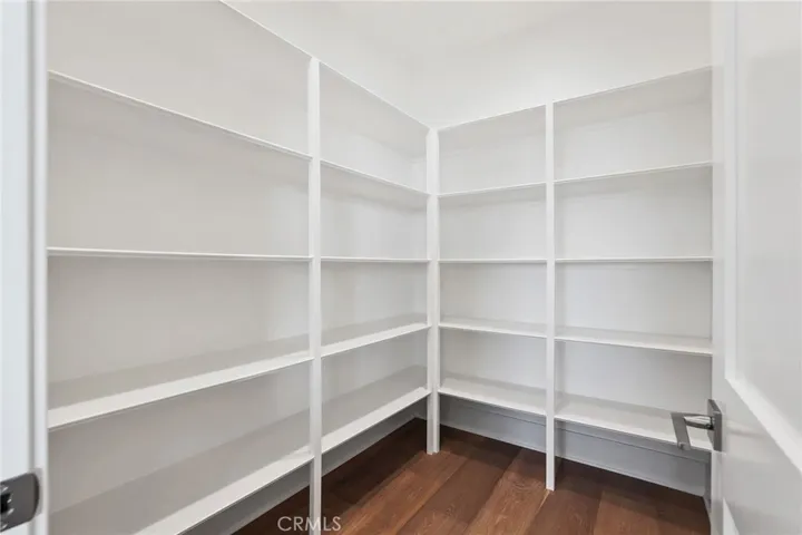 Huge walk-in pantry